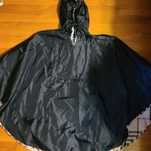 Reversible rain poncho